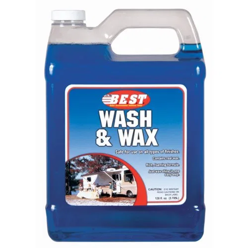 60128 – PROPACK RV Wash, Liquid 128 Ounce Jug Clean/ Protect And Shine The RV/ Automobile/ Marine Surfaces With Wax F...